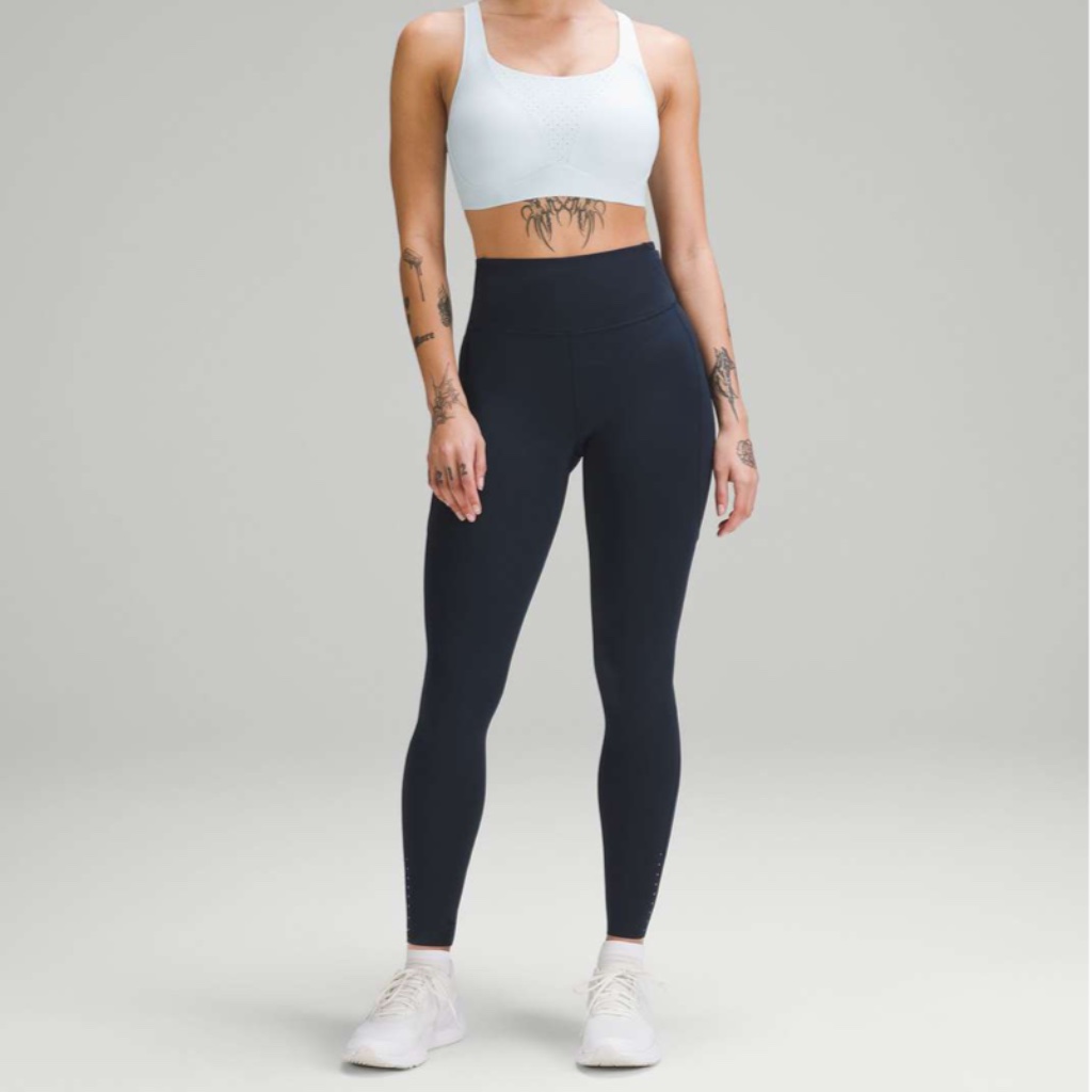 Lululemonfast And Free High-Rise Tight 28" Pockets *Updatedtrue Navy